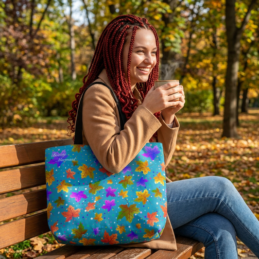 Maple Leaves Weekender Tote Bag