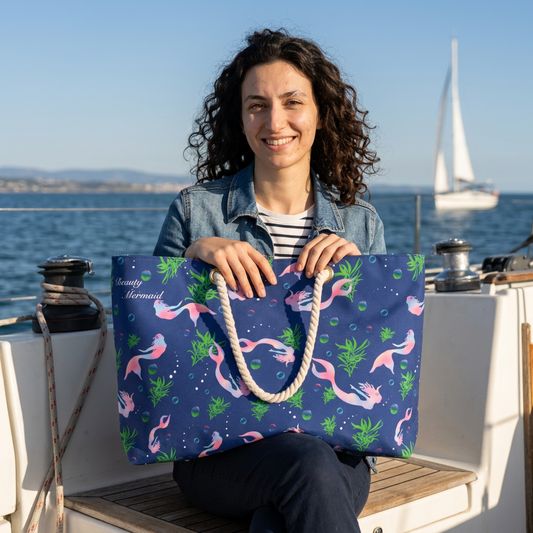 Mermaid Weekender Bag Blue Ocean