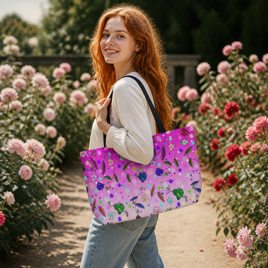 Rose Weekender Bag Dual Colors