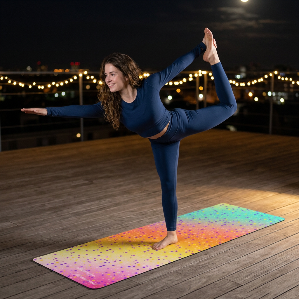 Rainbow Yoga Mat