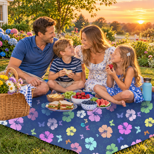 Flower Picnic Blanket