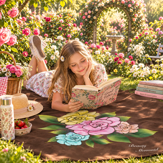 Roses Picnic Blanket