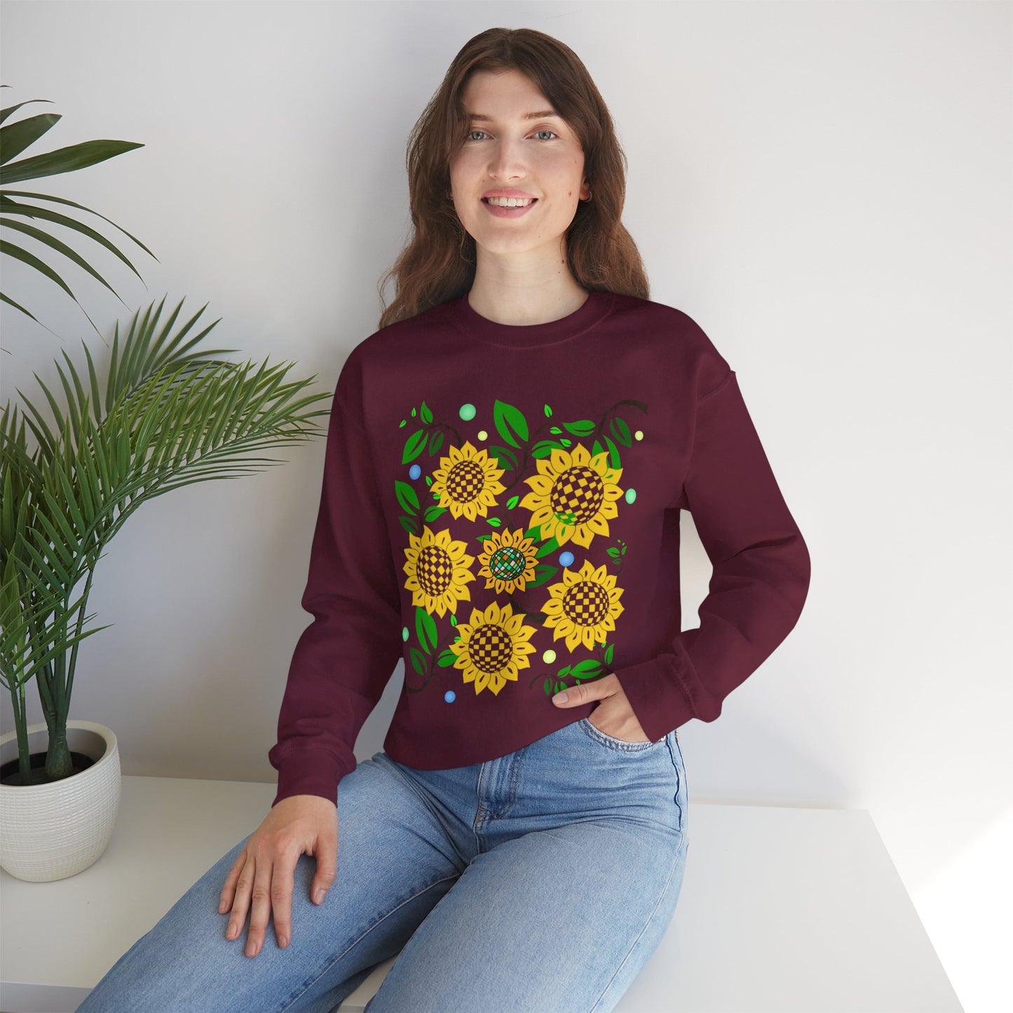 Sunflower Crewneck Sweatshirt