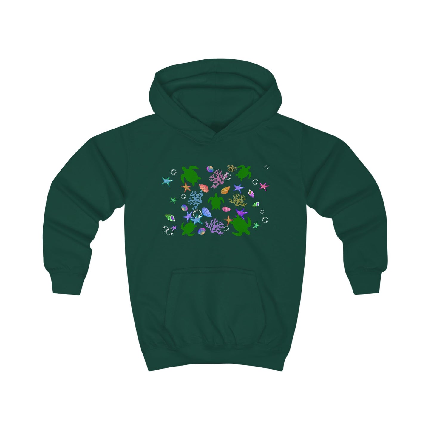 Playful Turtle Kids Hoodie