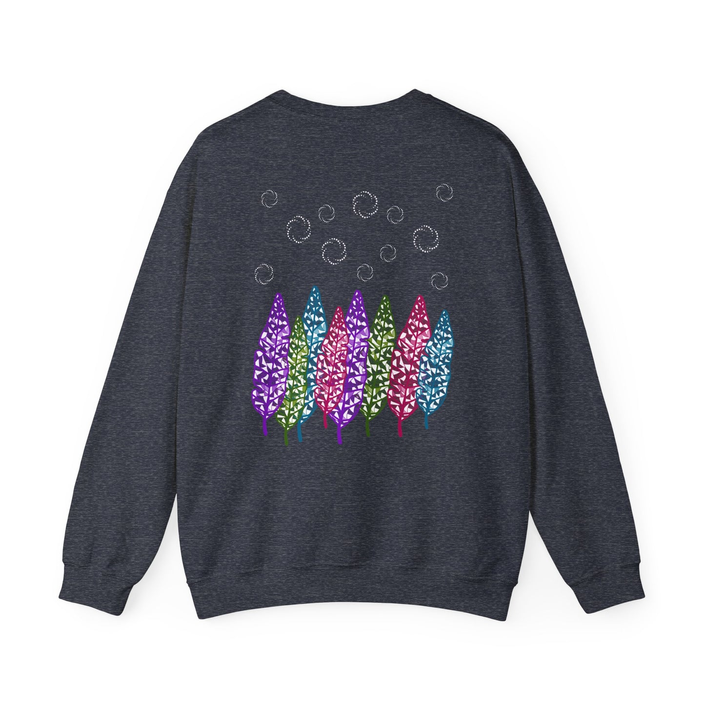 Tree Leaves Crewneck Sweatshirt