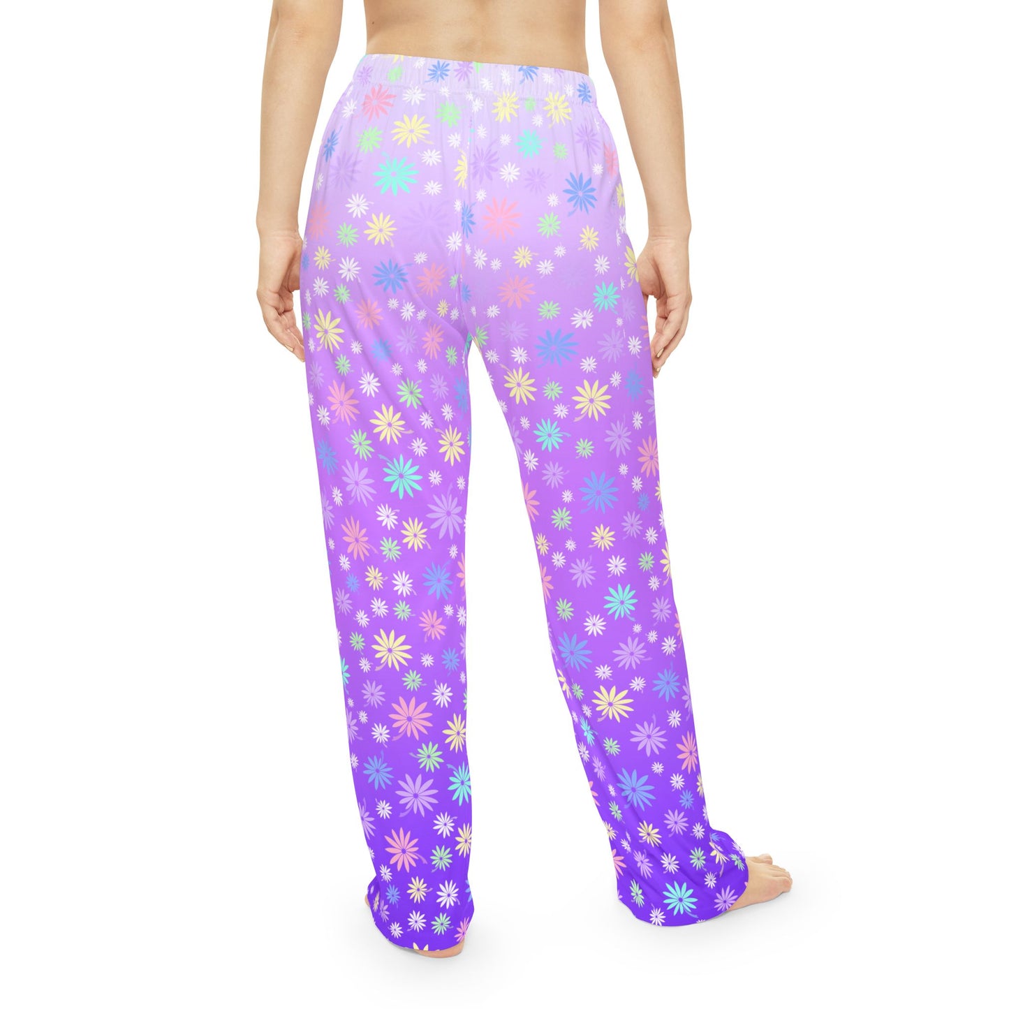 Flower Purple Women's Pajama Pants