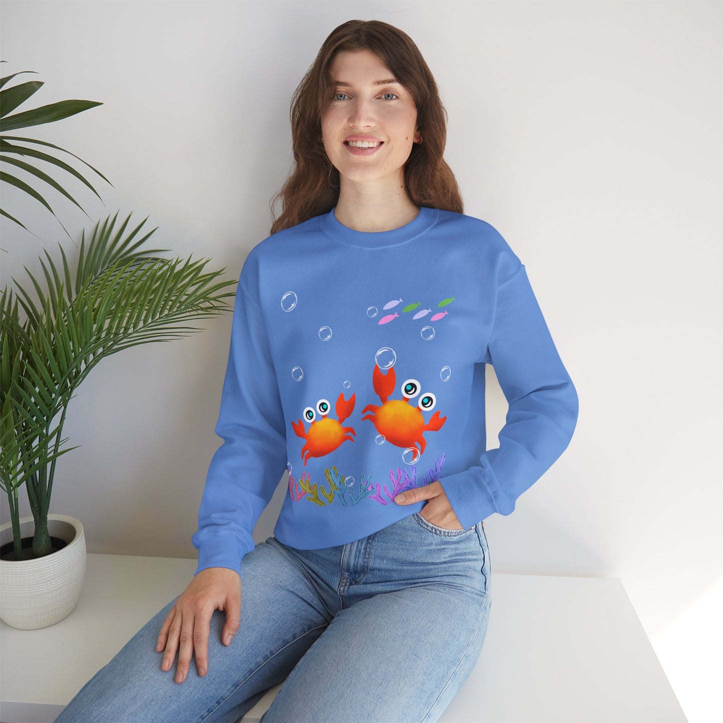 Crab Crewneck Sweatshirt