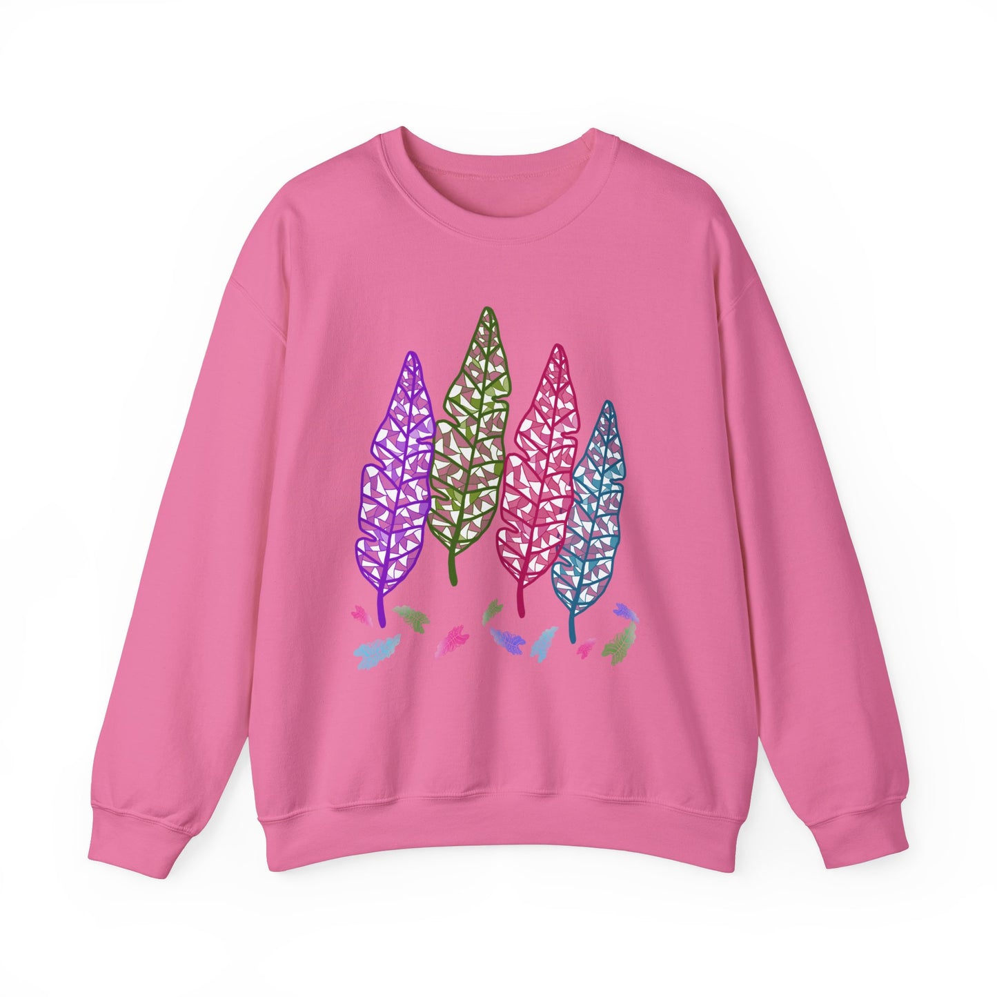 Tree Leaves Crewneck Sweatshirt