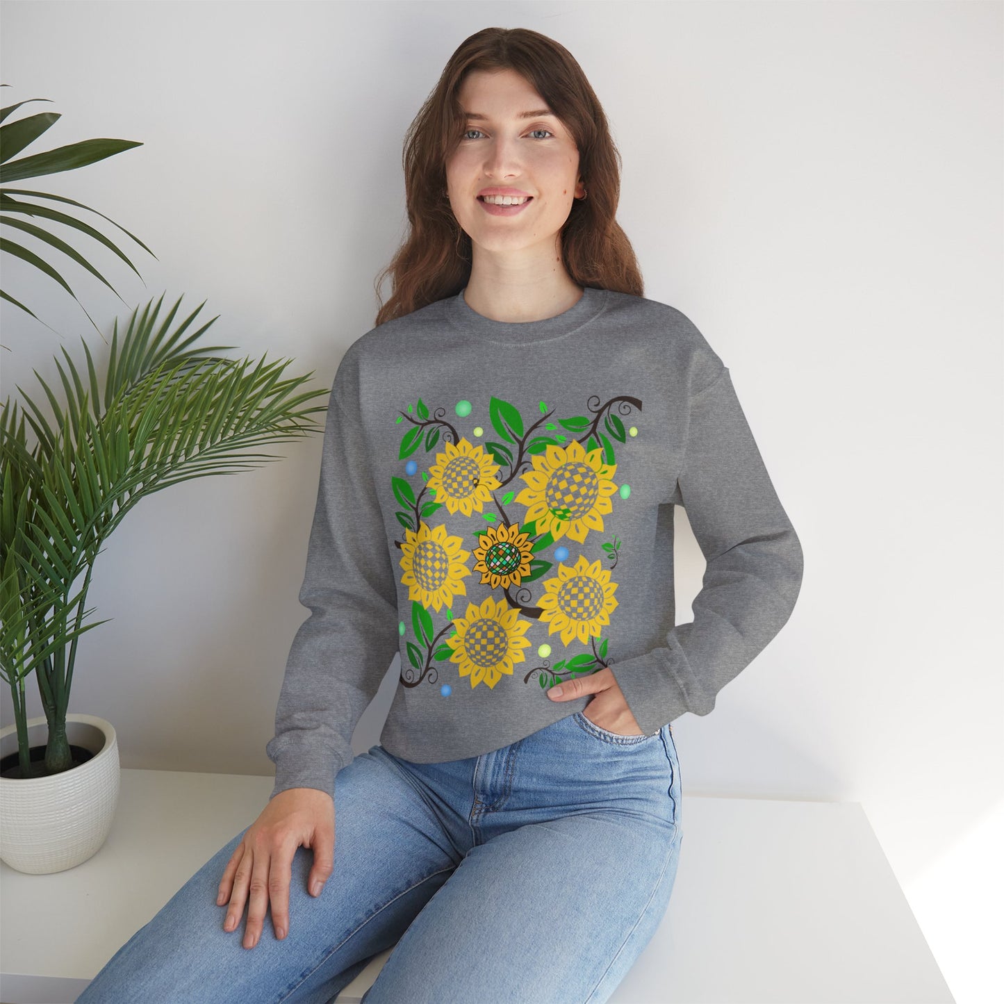 Sunflower Crewneck Sweatshirt