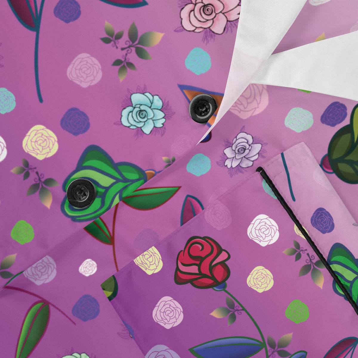 Rose Satin Pajama Purple
