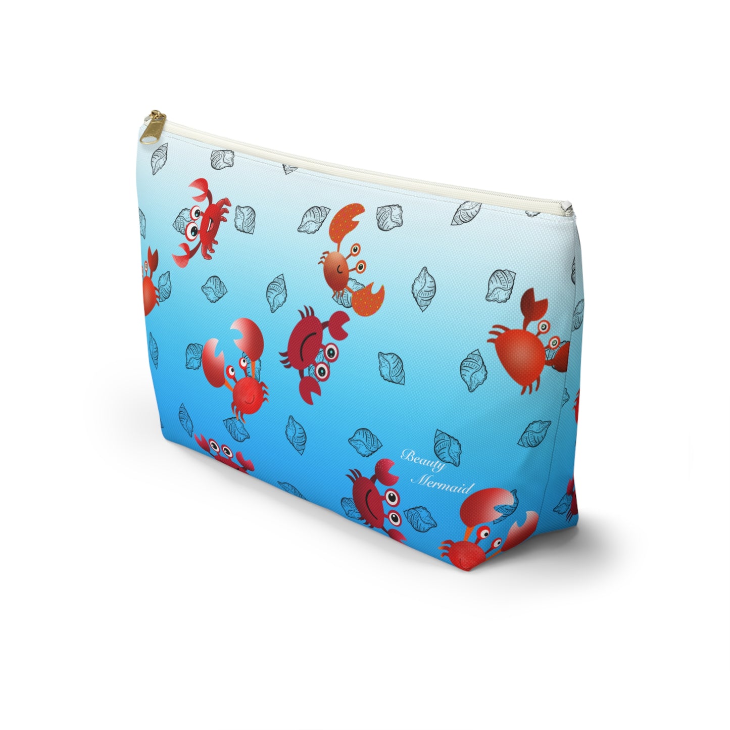 Playful Crab Accessory Pouch