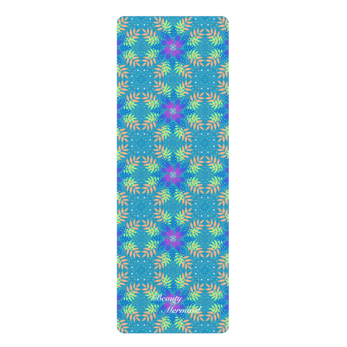 Floral Pattern Yoga Mat