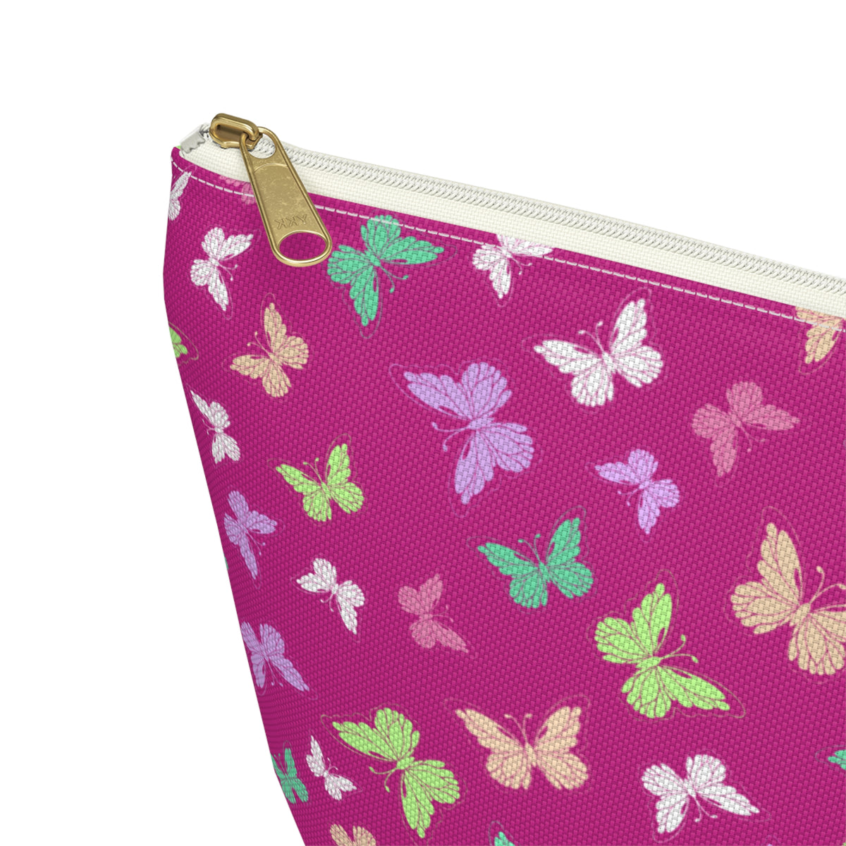 Butterfly Pink Accessory Pouch