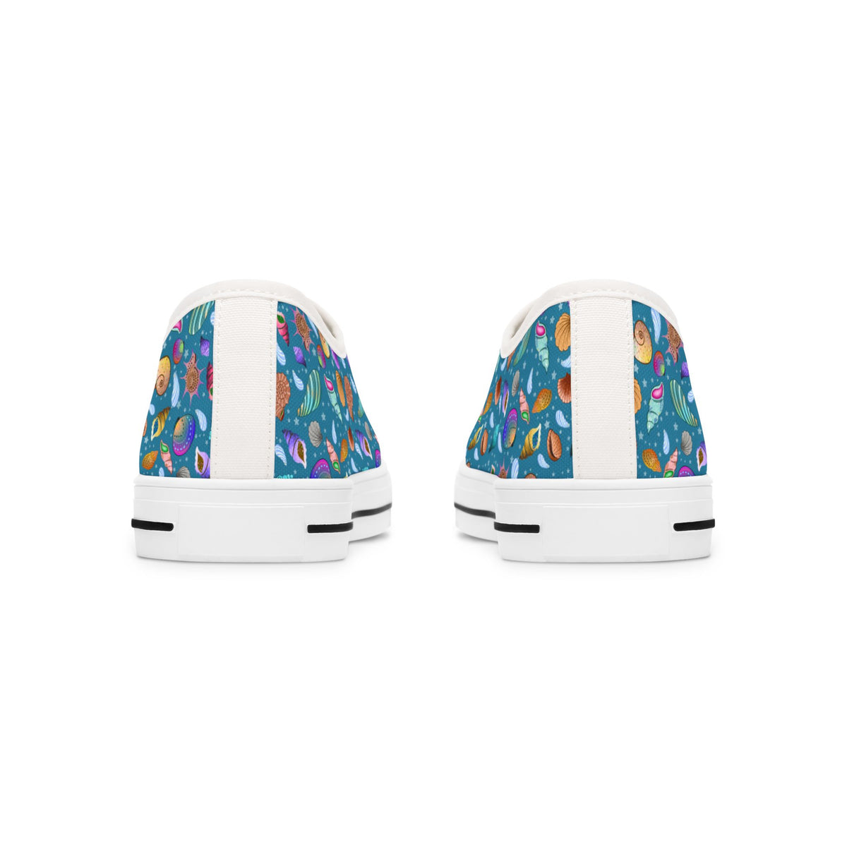 Clams Women's Sneakers in Blue Sea