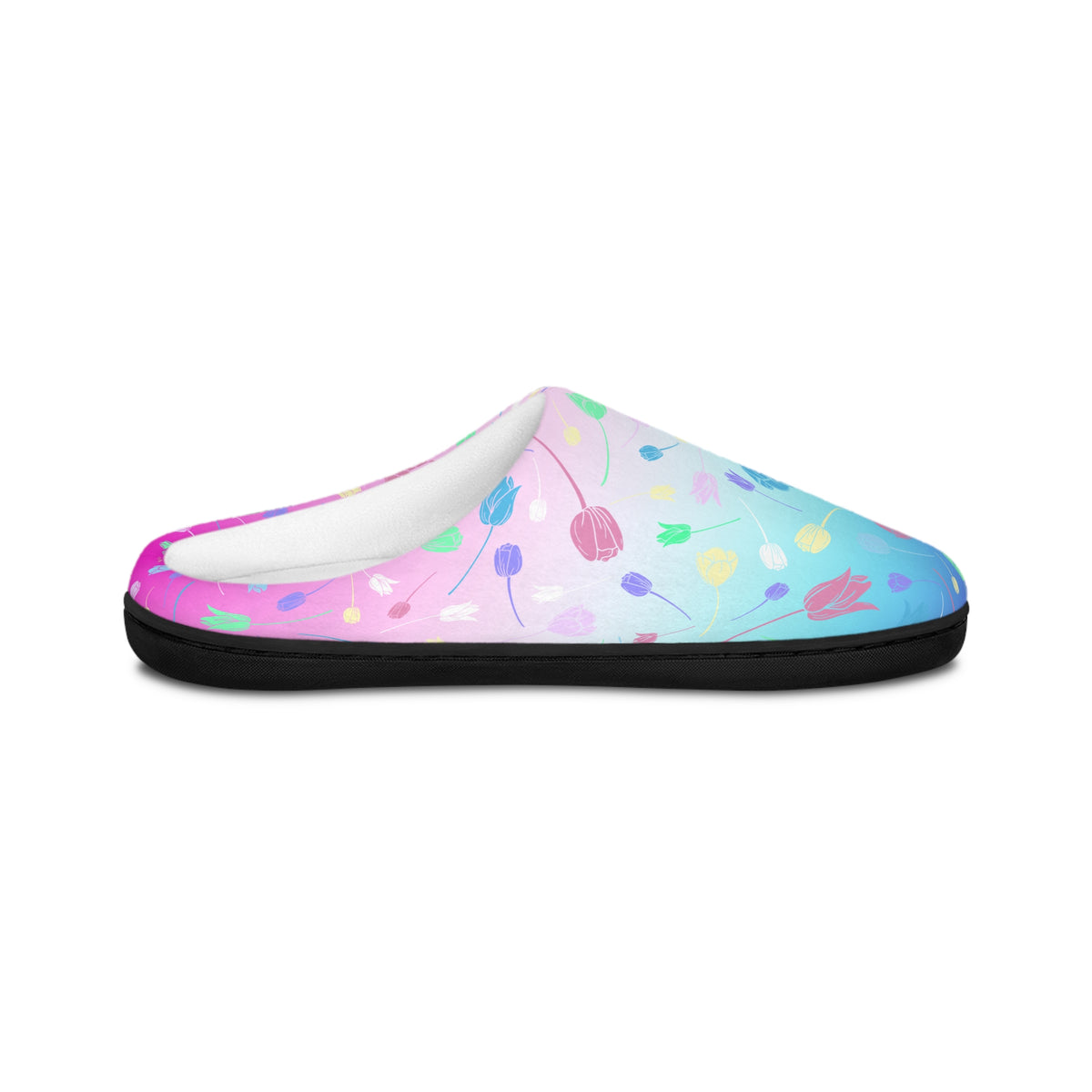 Tulip Women's Indoor Slippers Blue Pink
