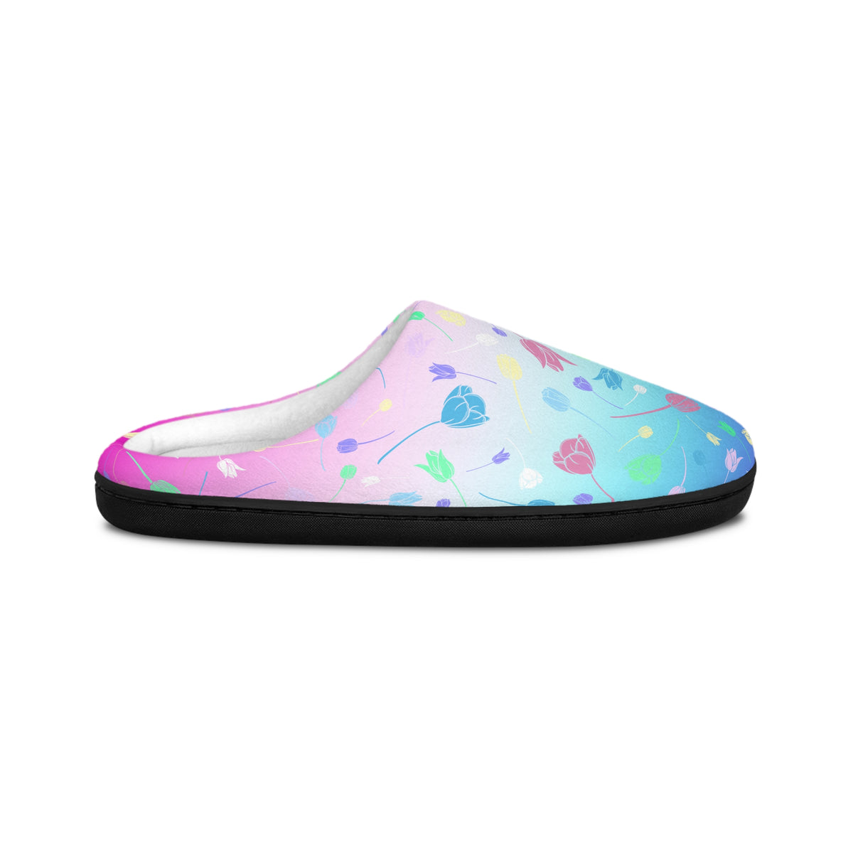 Tulip Women's Indoor Slippers Blue Pink