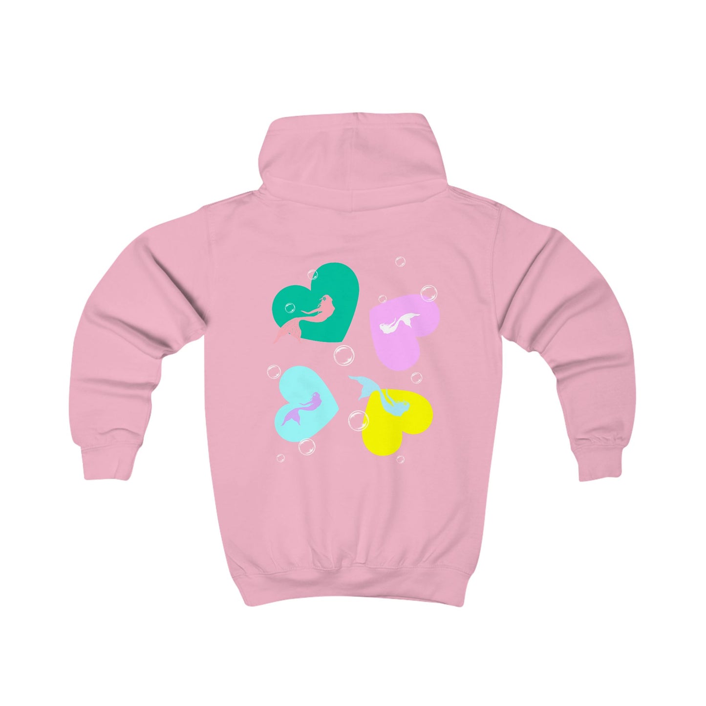 Mermaids Heart Kids Hoodie