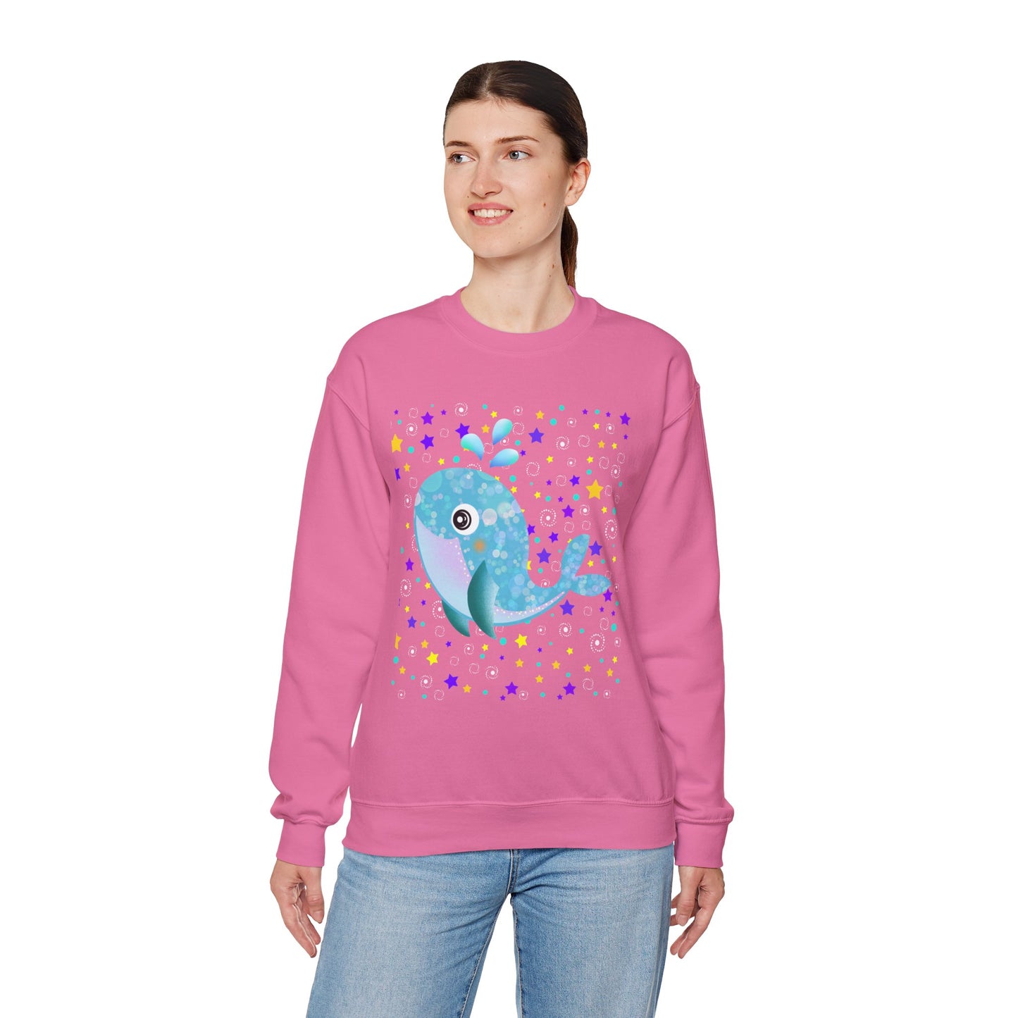 Whale Crewneck Sweatshirt