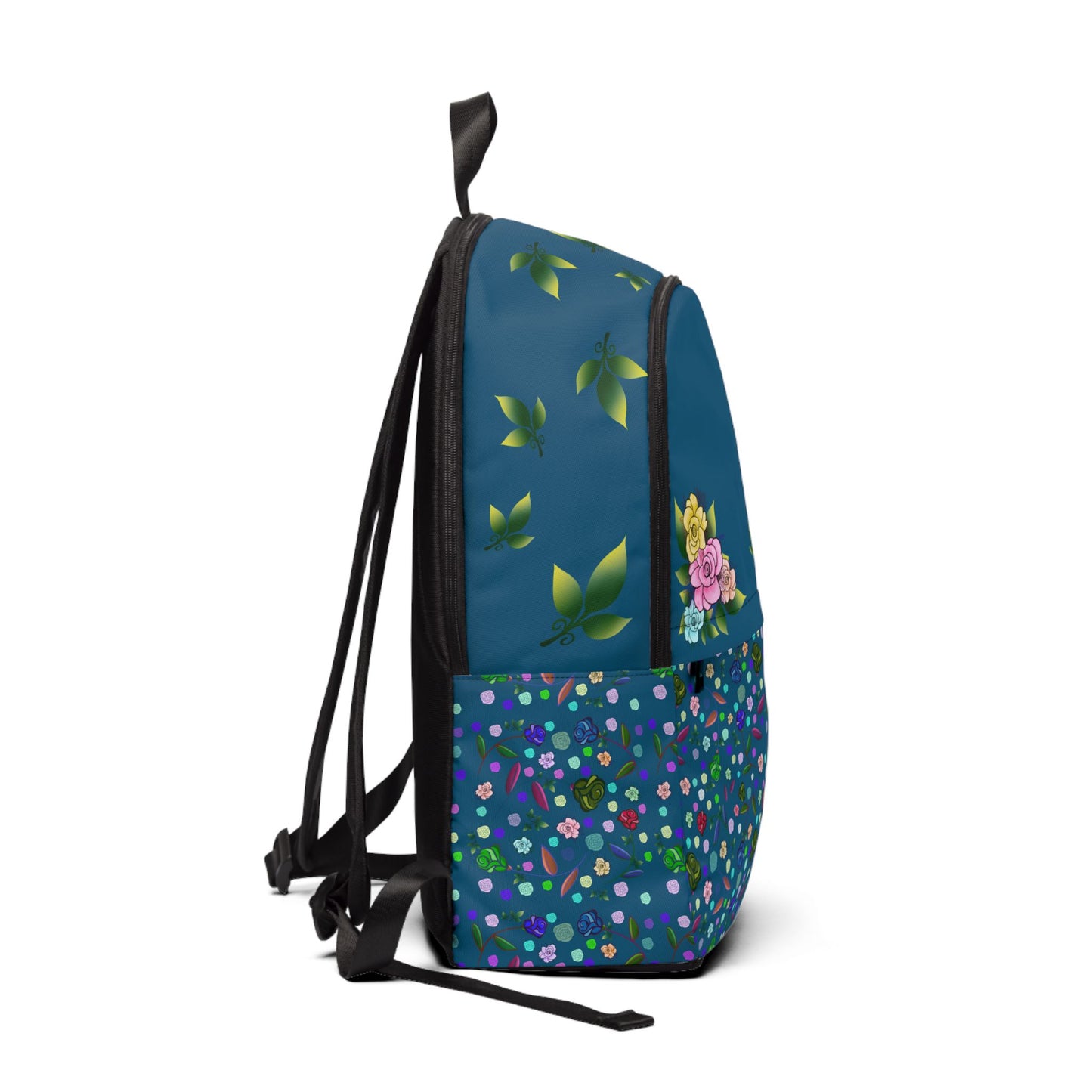 Green Rose Garden Backpack