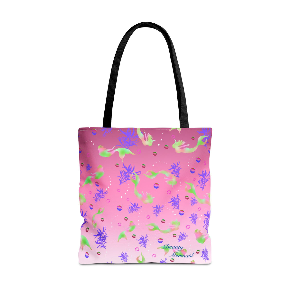 Pink Mermaid Tote Bag