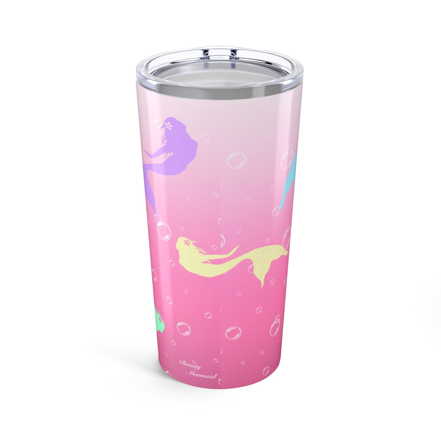 Mermaid Light Pink Ocean Tumbler 20oz