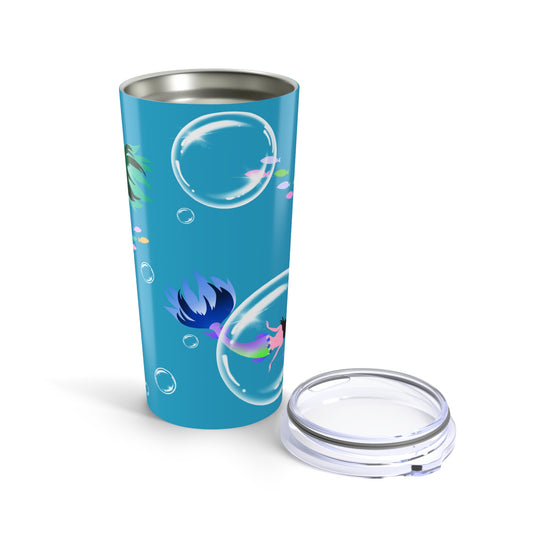 Mermaid & Bubble Tumbler 20oz