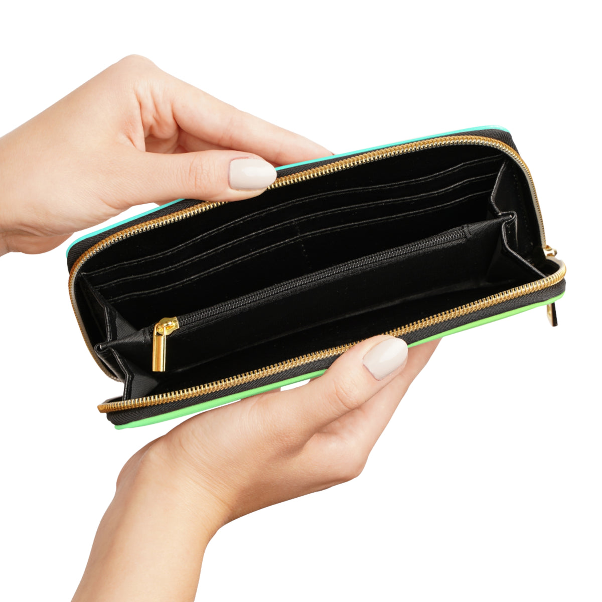 Mermaid Deep Blue Sea Zipper Wallet