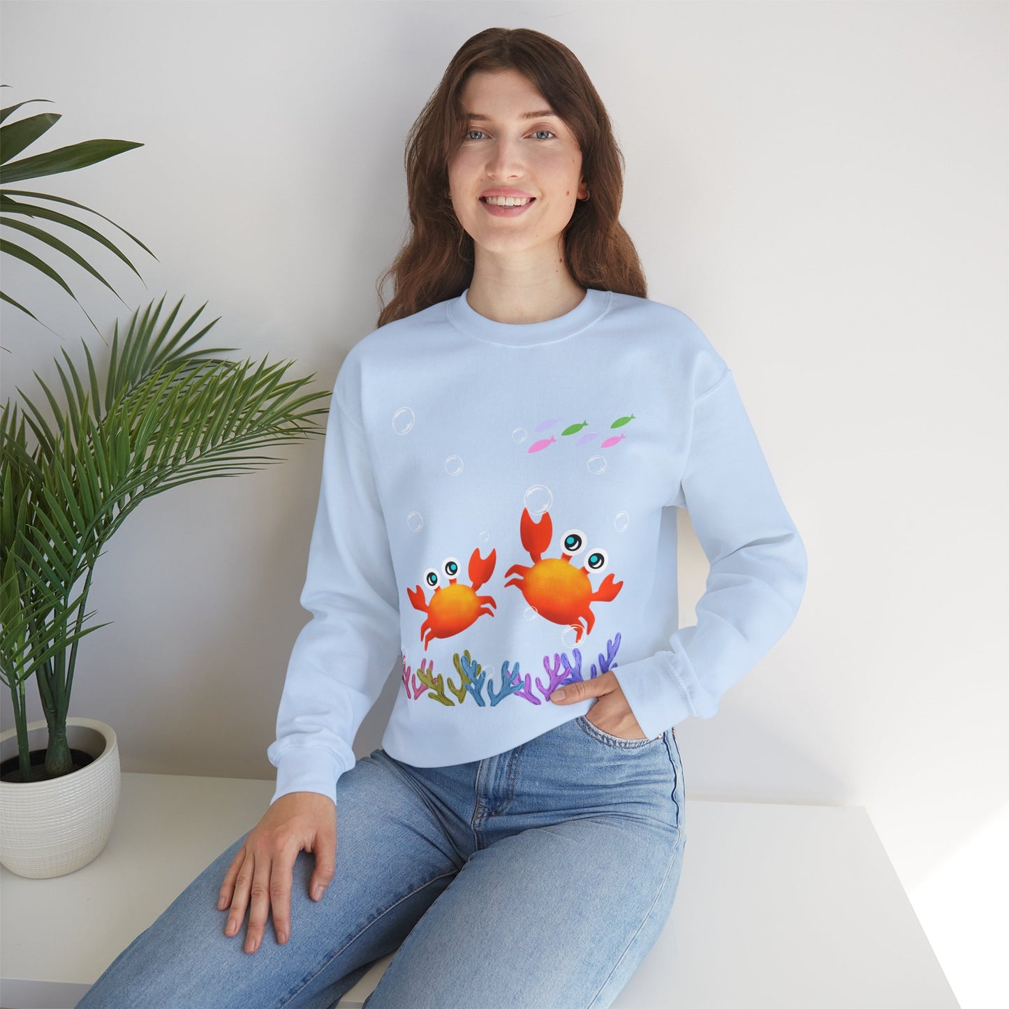 Crab Crewneck Sweatshirt