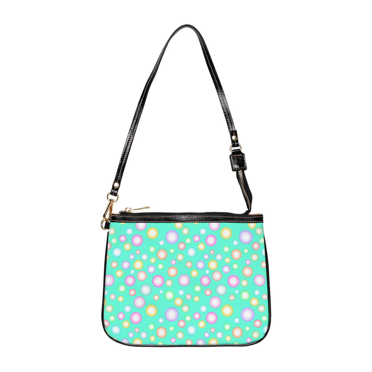 Green Bubbles Shoulder Bag