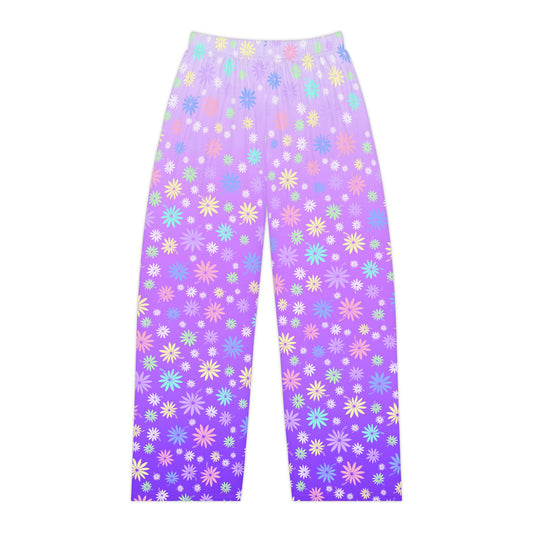 Flower Purple Women's Pajama Pants