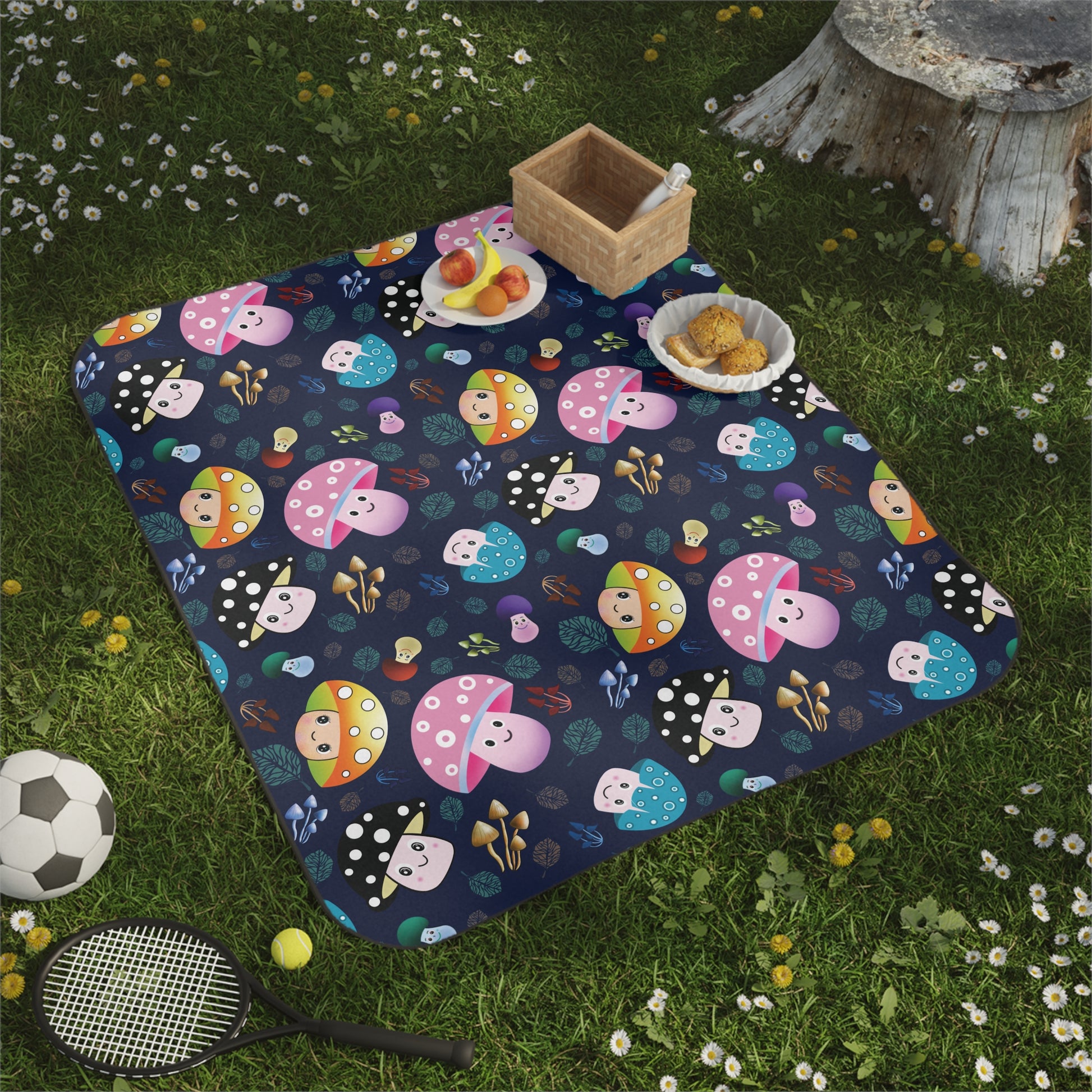 Mushroom Picnic Blanket