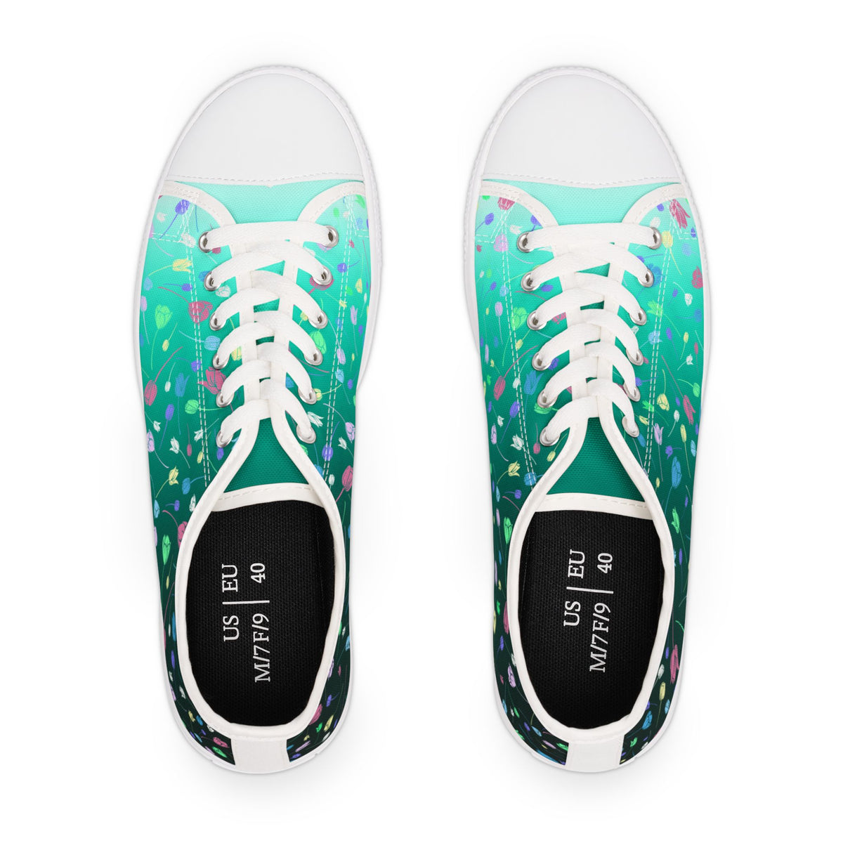 Tulip Women's Sneakers Green Garden