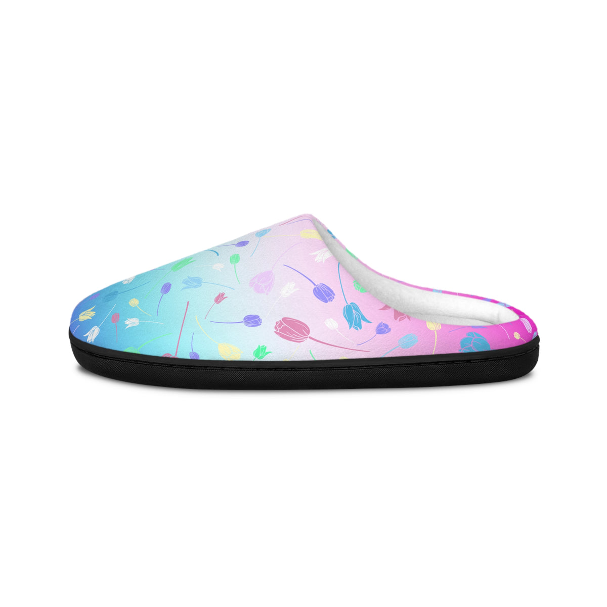 Tulip Women's Indoor Slippers Blue Pink