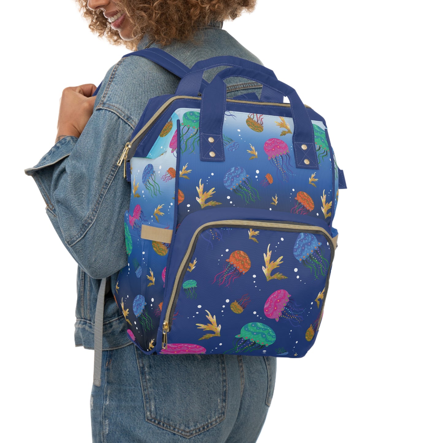 Diaper Backpack Jellyfish