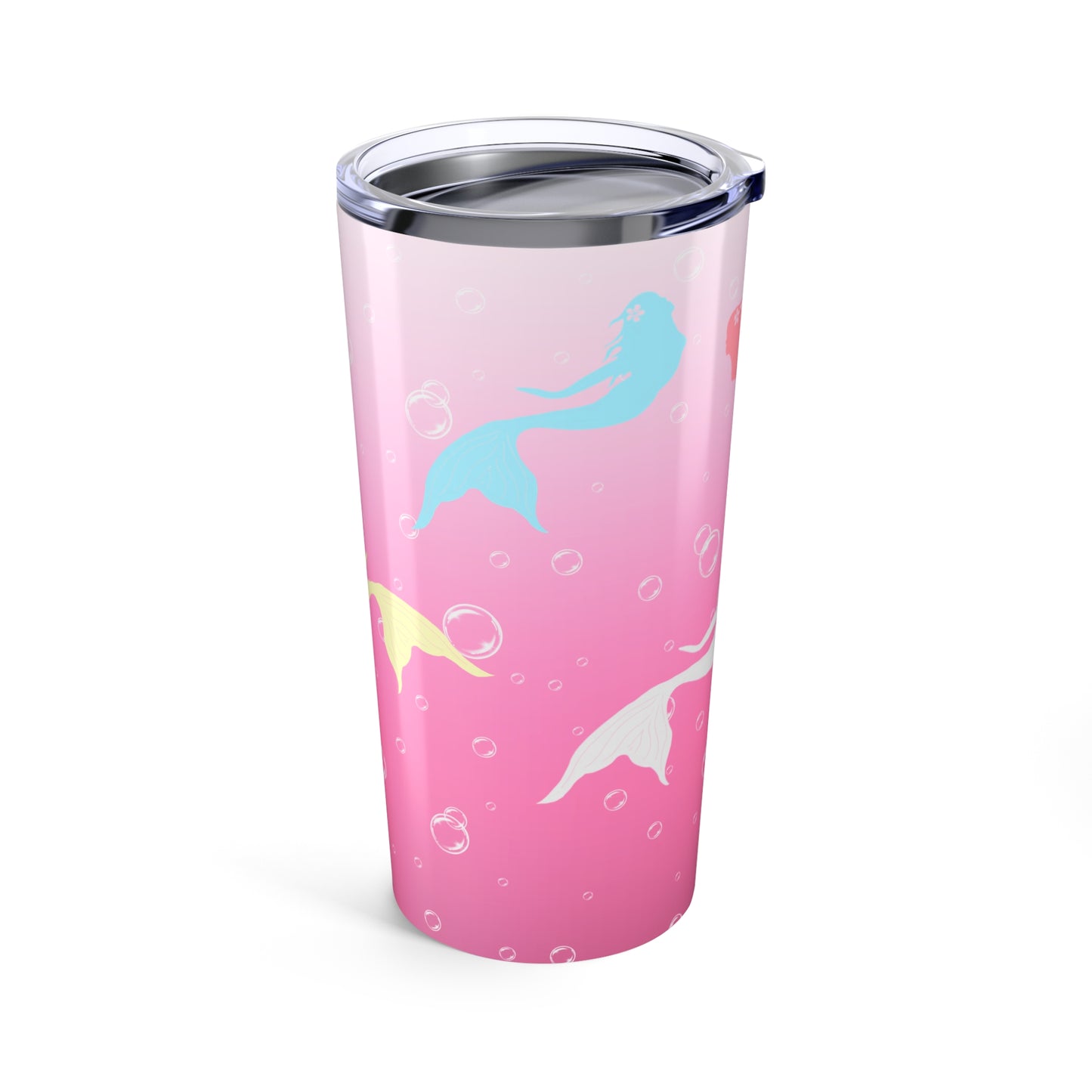 Mermaid Light Pink Ocean Tumbler 20oz