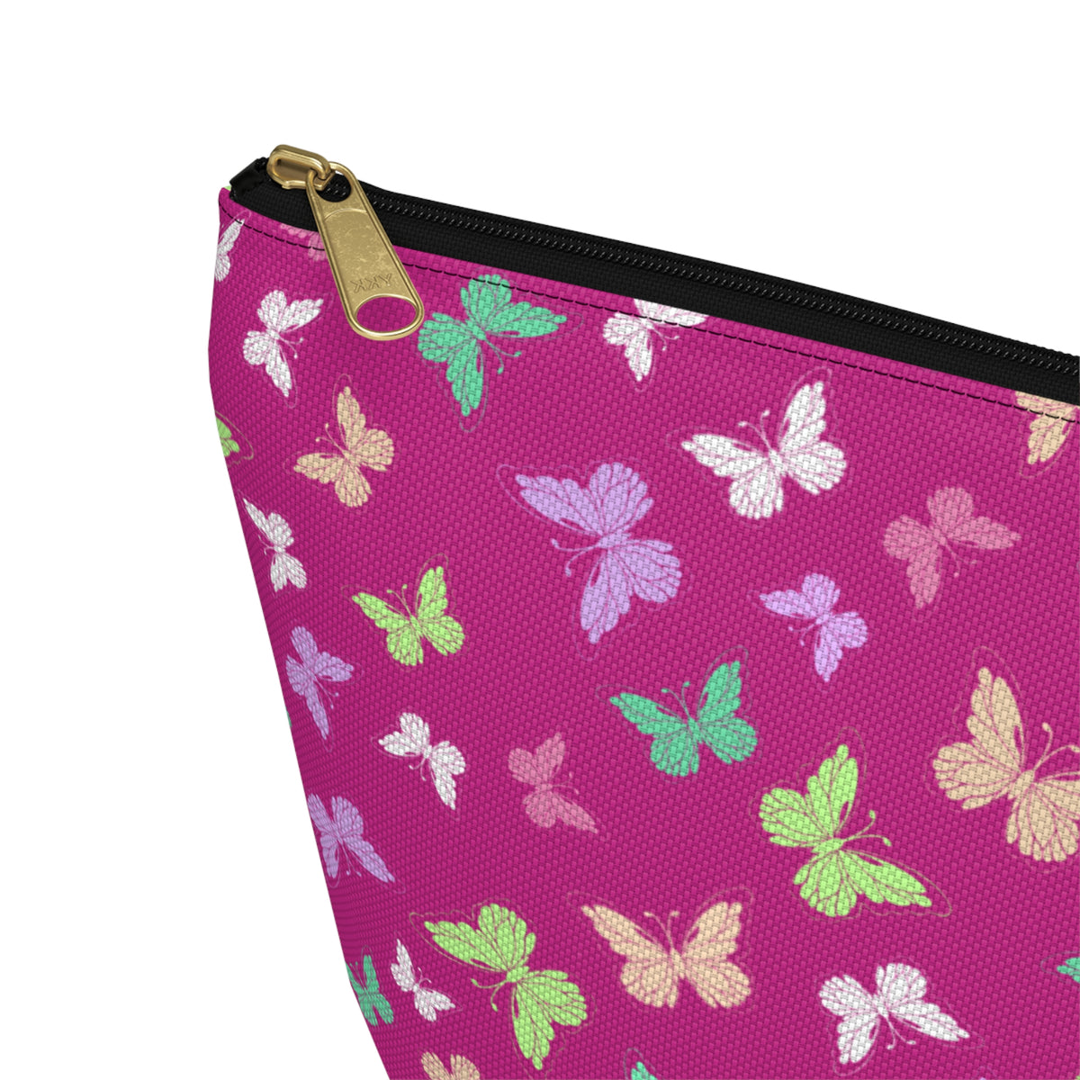 Butterfly Pink Accessory Pouch