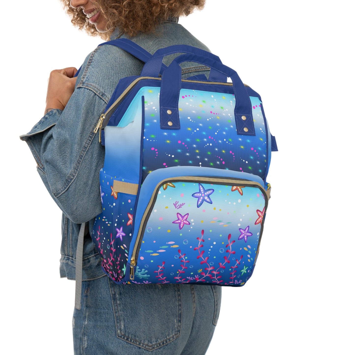 Diaper Backpack Starfish