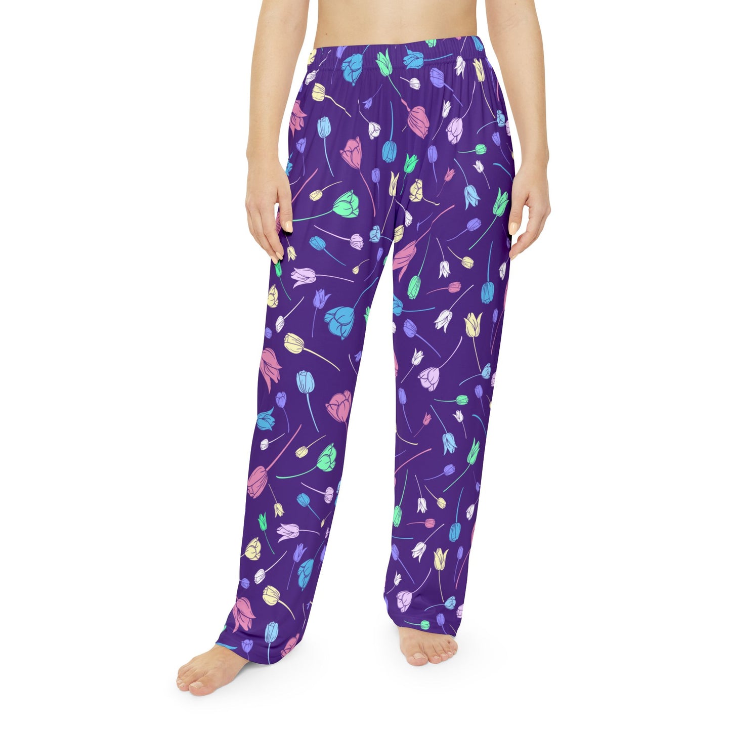 Tulip Purple Women's Pajama Pants