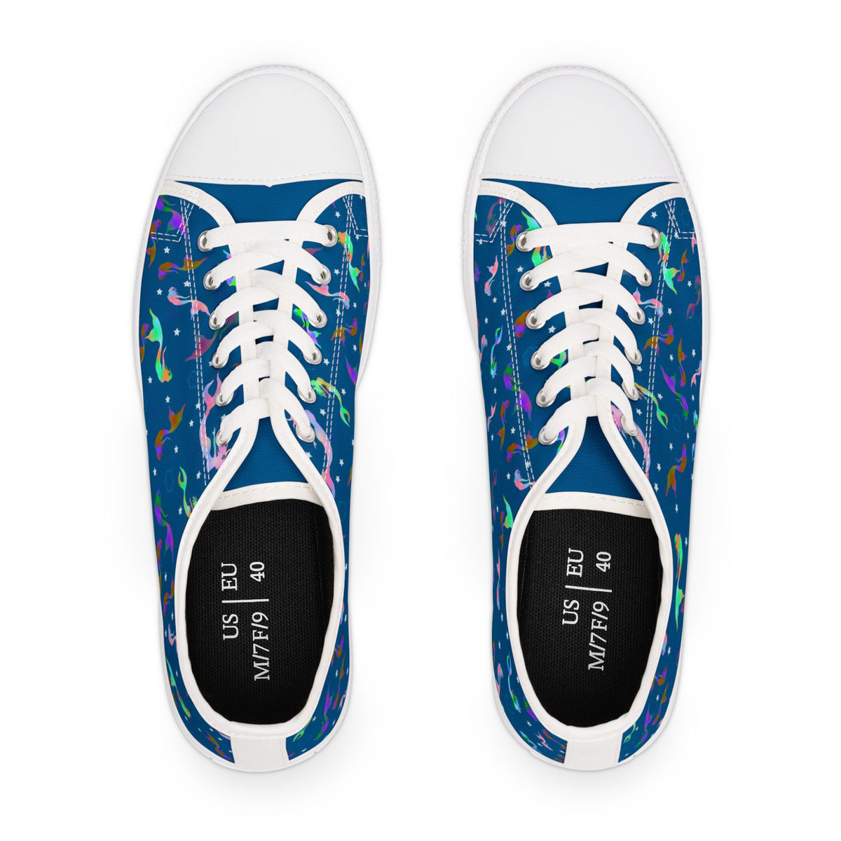 Mermaid Women's Sneakers Blue Ocean