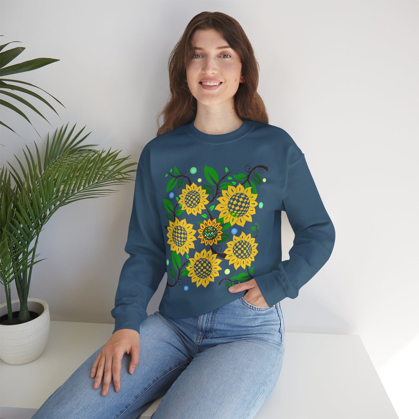 Sunflower Crewneck Sweatshirt