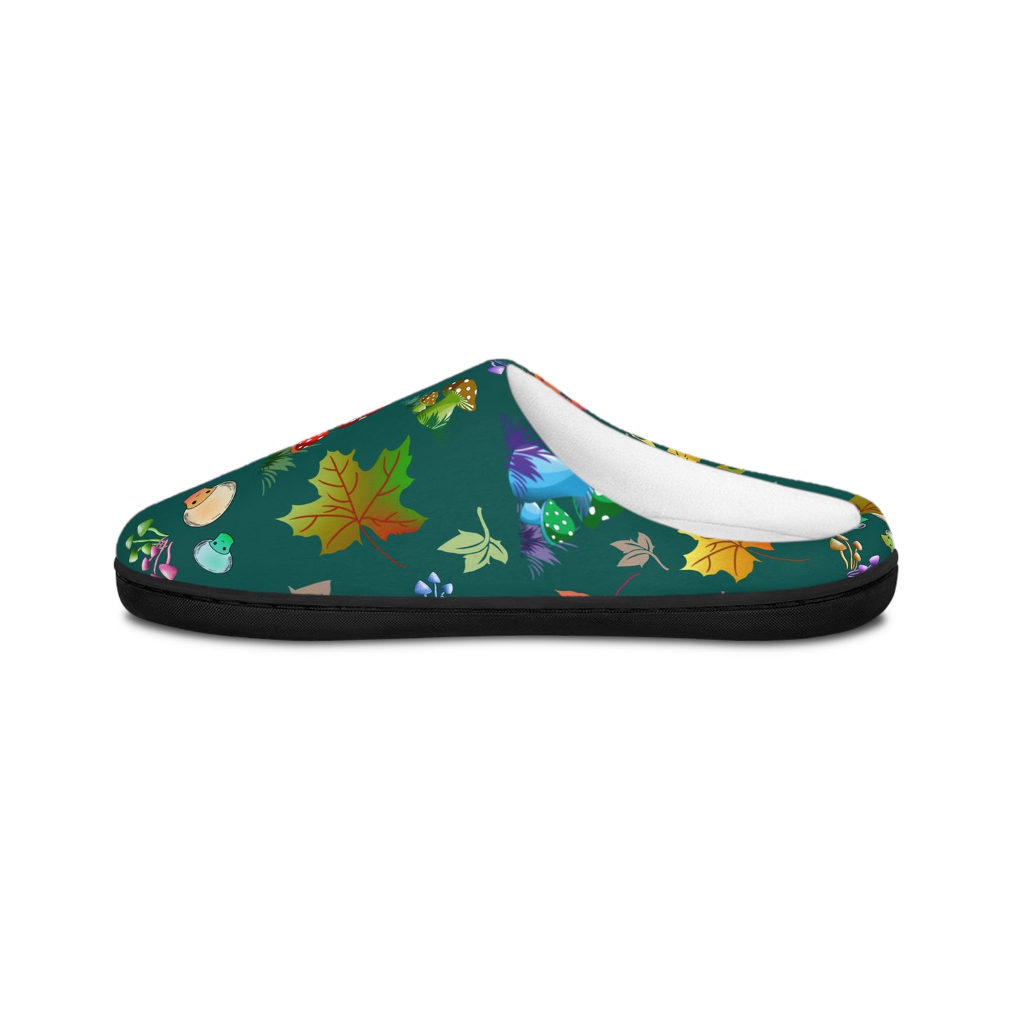 Mushroom Green Women's Indoor Slippers