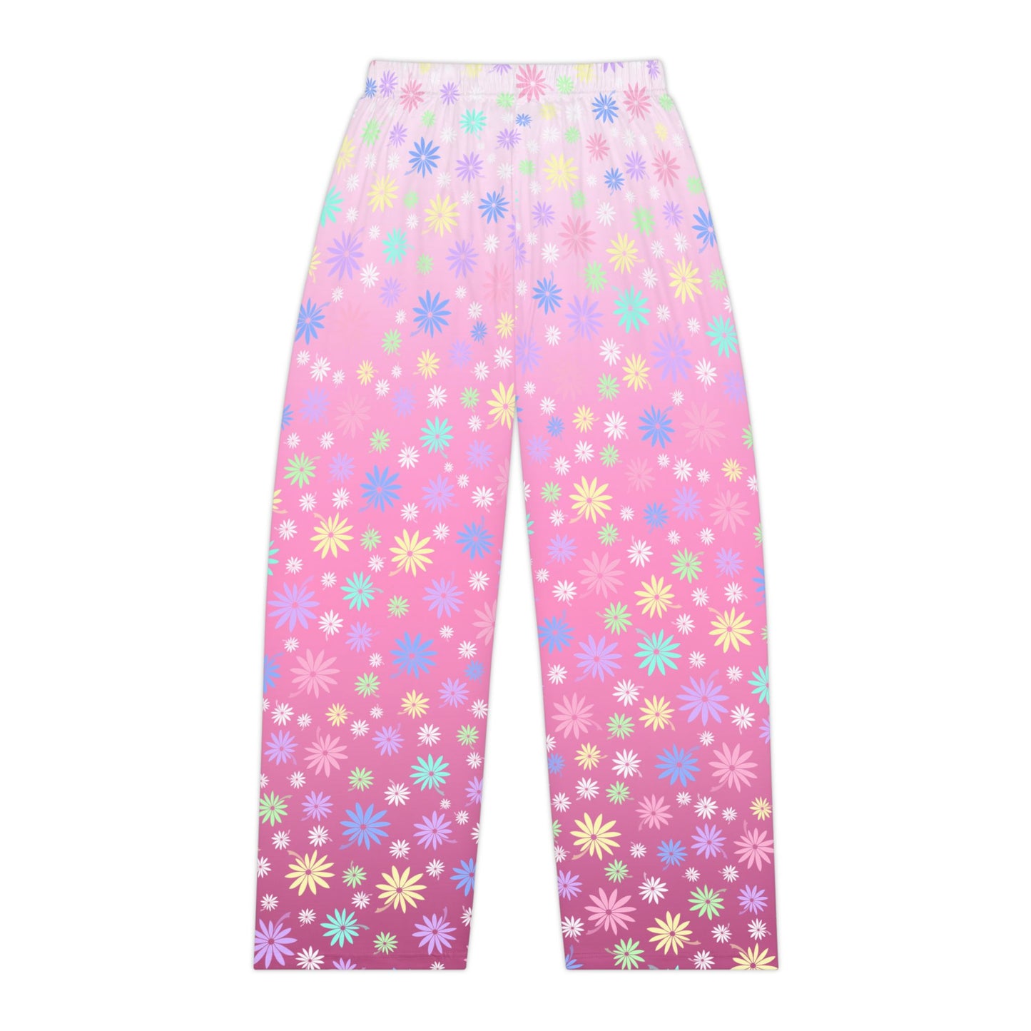 Pink Flower Women's Pajama Pants