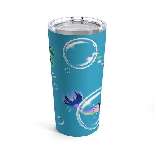 Mermaid & Bubble Tumbler 20oz