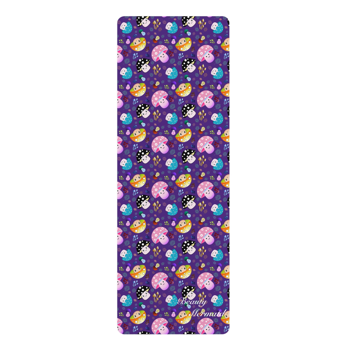 Mushroom Purple Yoga Mat