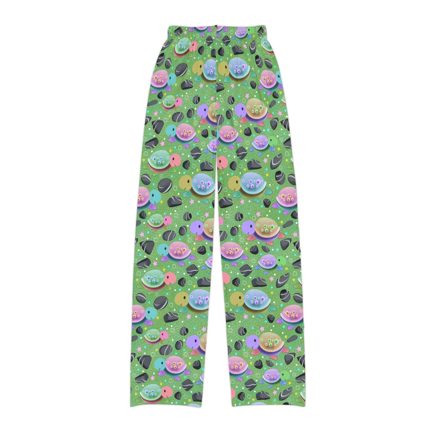 Turtle Green Kids Pajama Pants