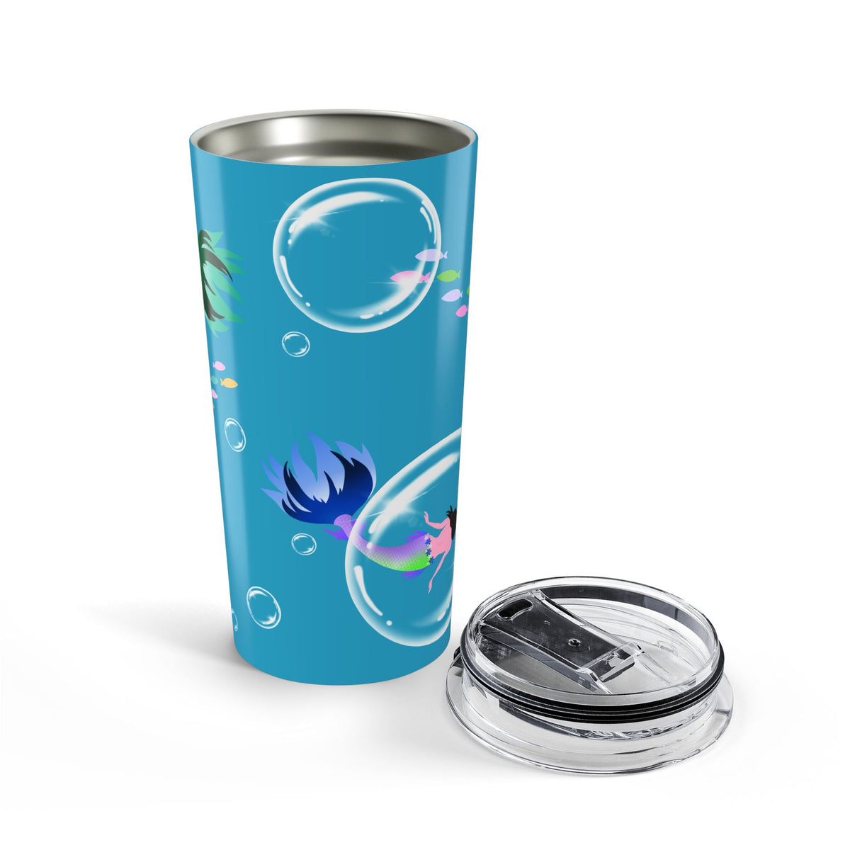 Mermaid & Bubble Tumbler 20oz