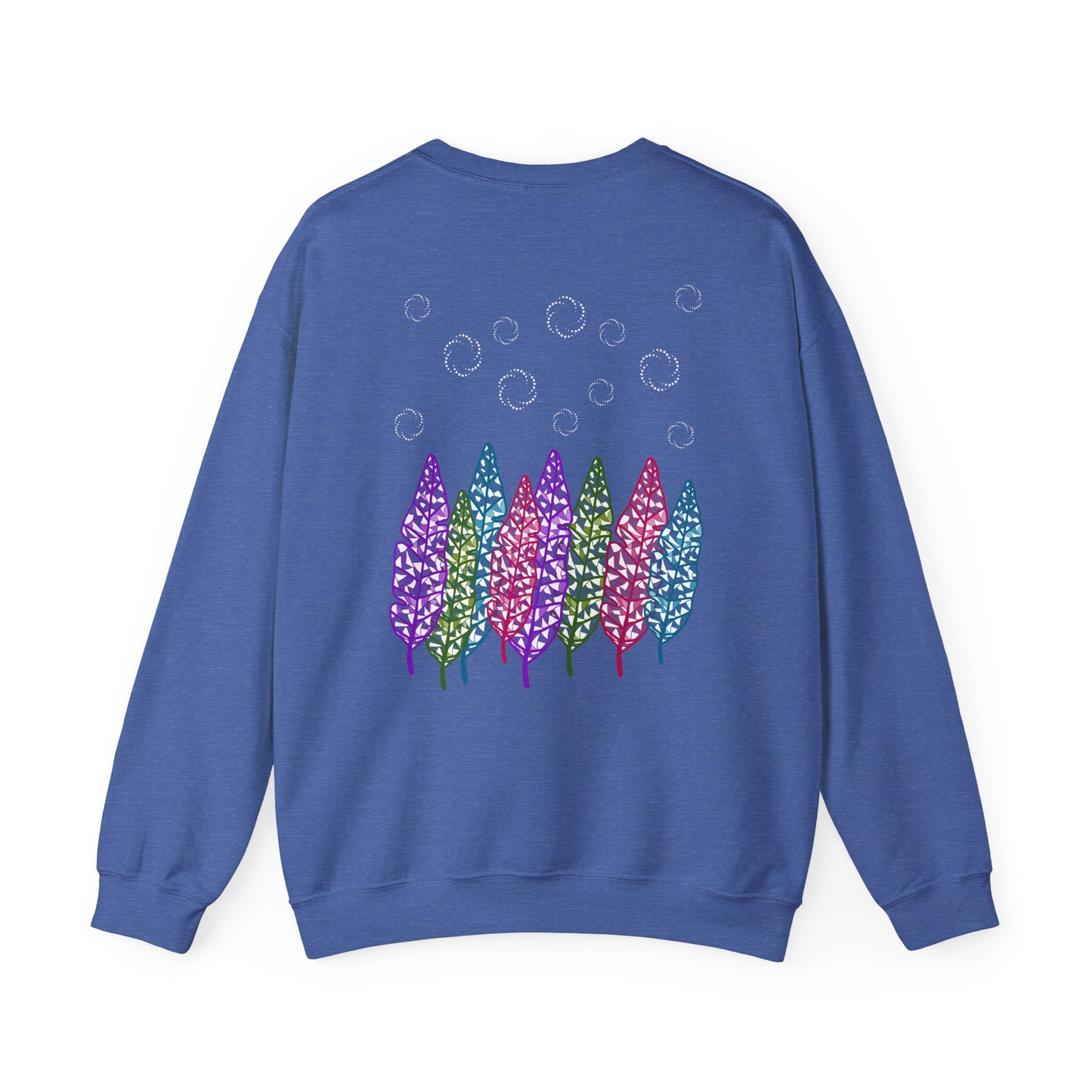 Tree Leaves Crewneck Sweatshirt