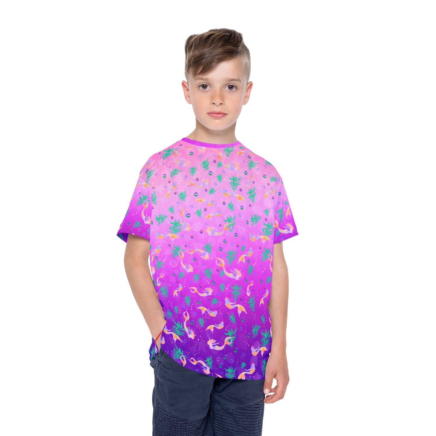 Mermaid Kids Sports Jersey