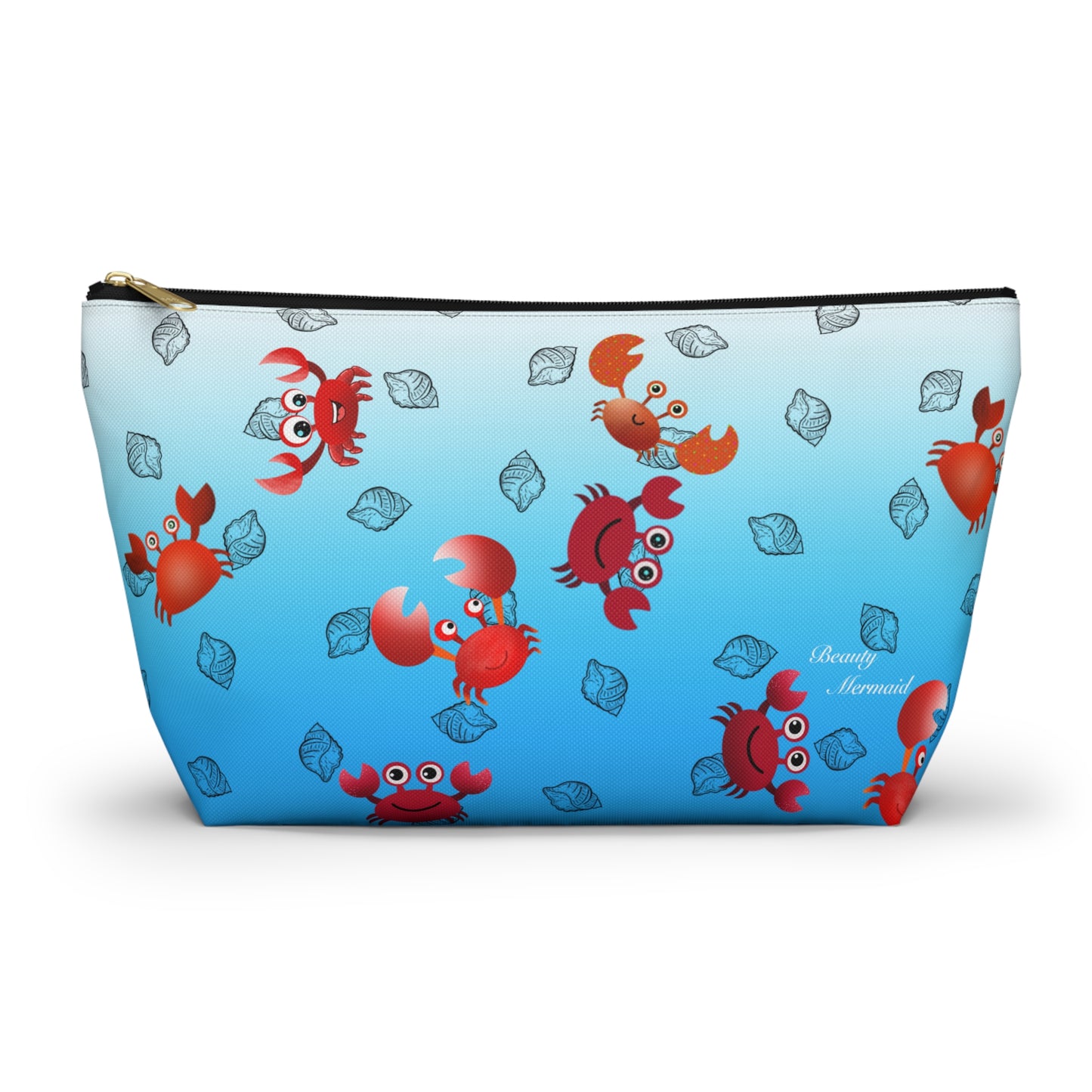 Playful Crab Accessory Pouch