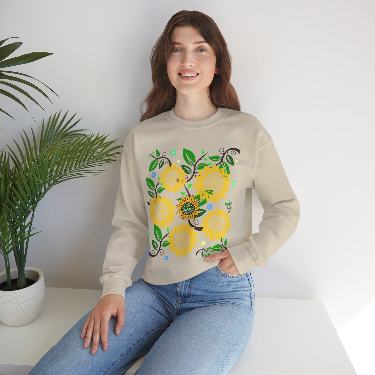 Sunflower Crewneck Sweatshirt